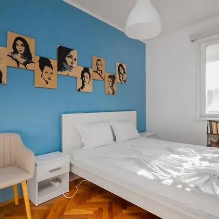 Apartmán The Blue Art Spot In Prime Center By Flat Mаnager Sofie